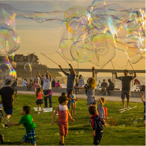 Animations bulles - compagnie artistique Occitanie